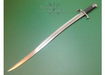 British 2nd Pattern 1853 Yataghan Artillery Sword Bayonet #6