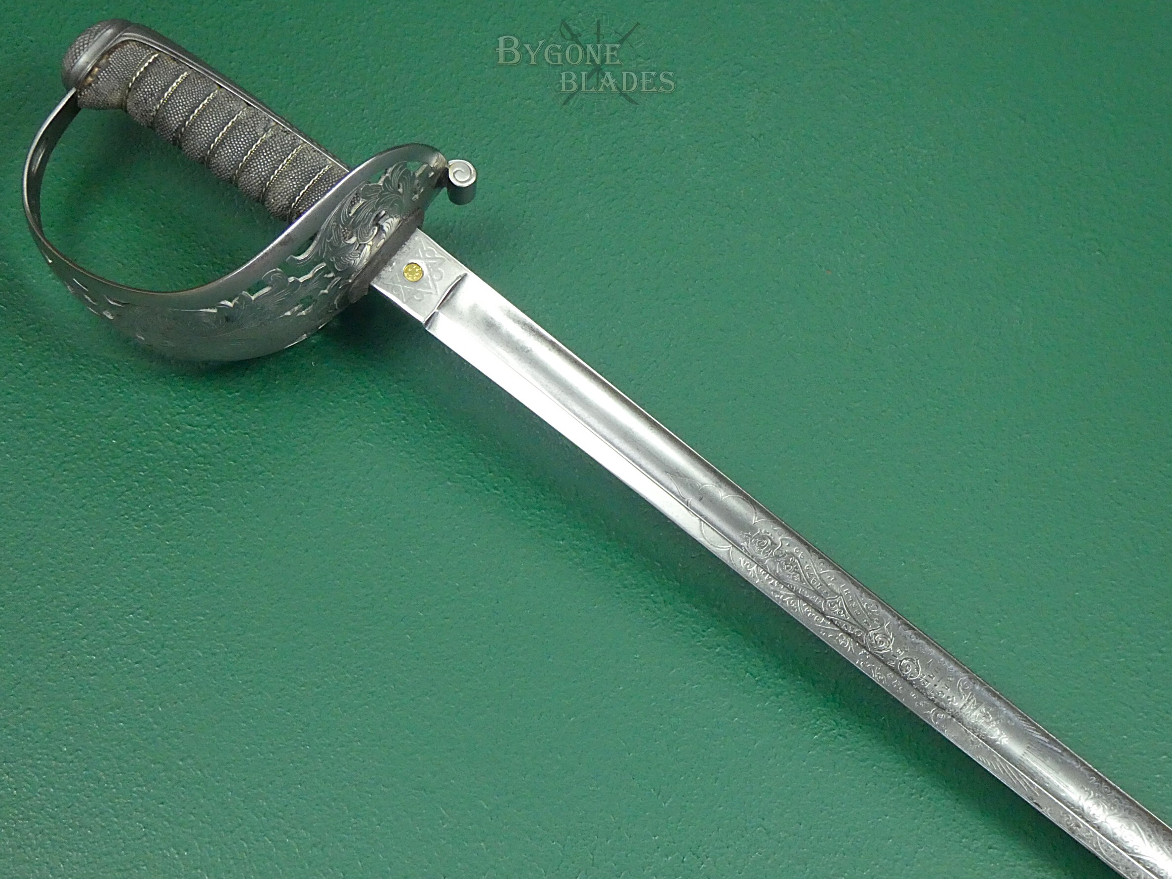 British 6th Dragoon Guards (Carabiniers) Regimental Pattern Sword. Pillin 1888. #2608019 #7