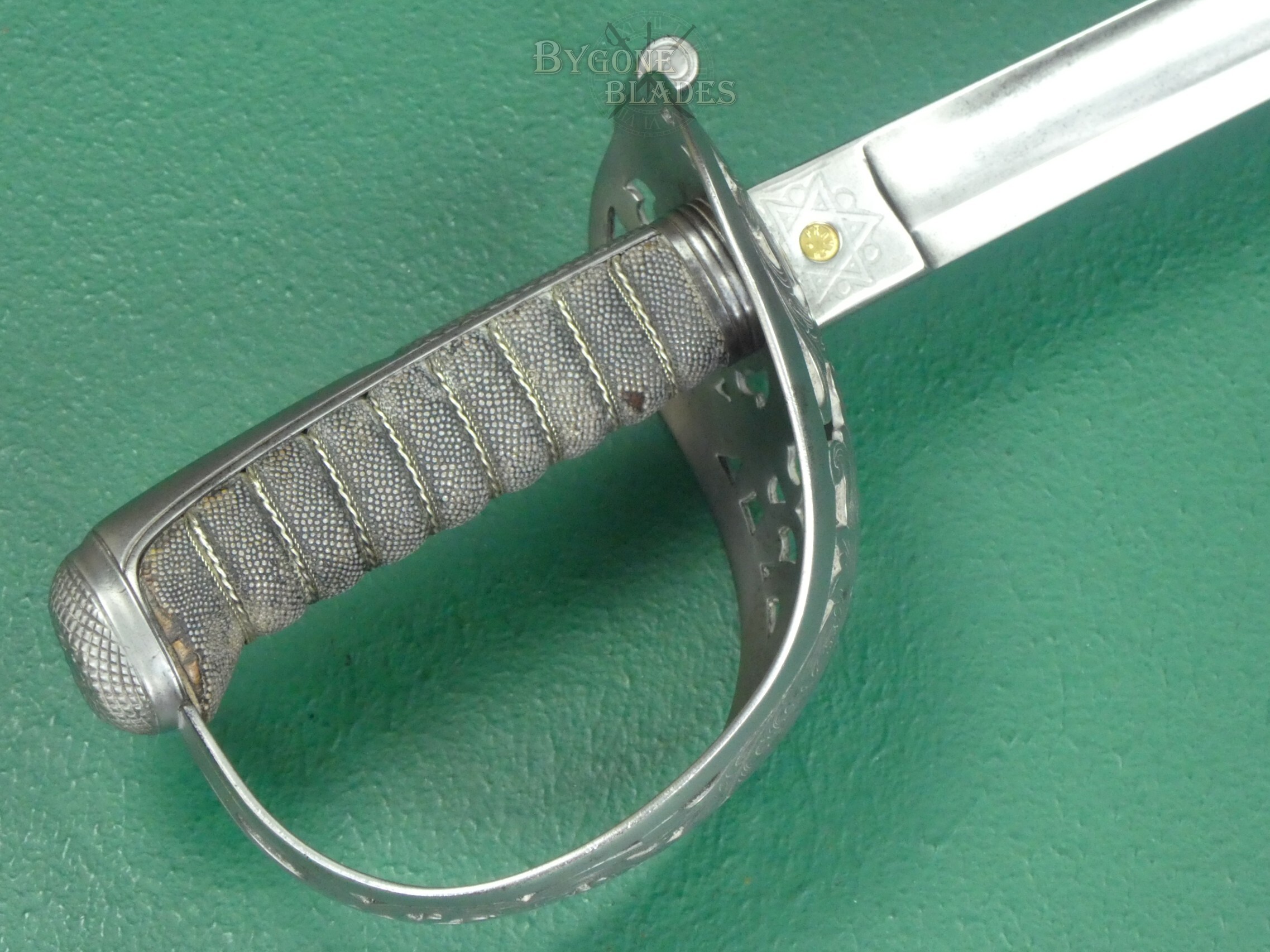 British 6th Dragoon Guards (Carabiniers) Regimental Pattern Sword. Pillin 1888. #2608019 #9