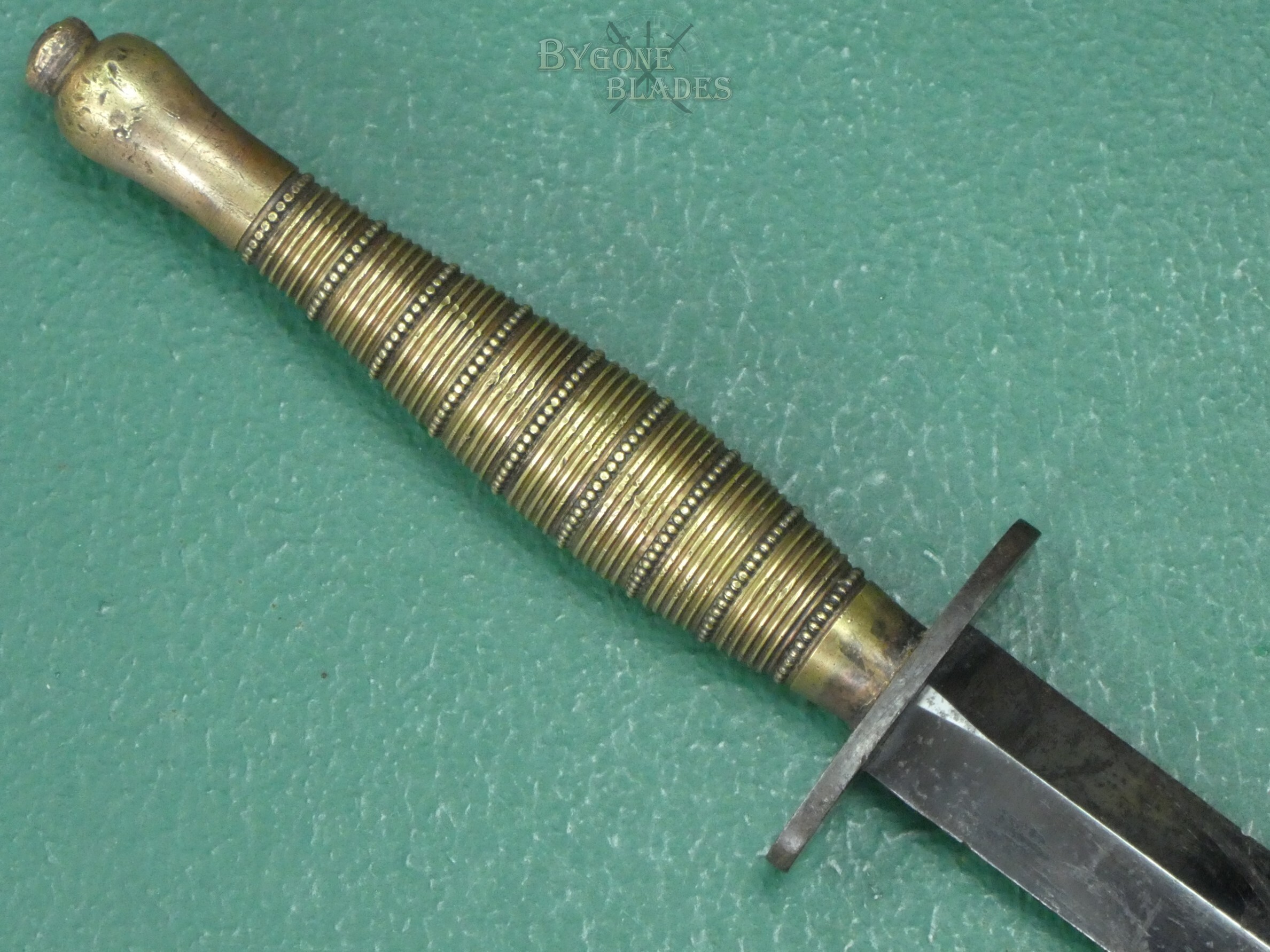 British Beaded &amp; Ribbed FS Commando Dagger. WW2. #2609007 #7