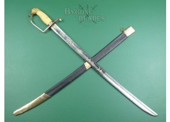 Blue & Gilt Officers sword