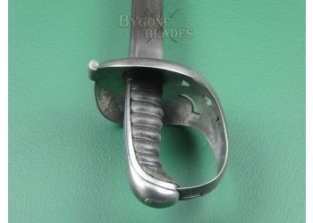 British Celtic Hilt Heavy Cavalry Sabre. Prosser Quill Point Peninsular Wars Sword #11