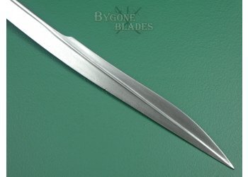 British Celtic Hilt Heavy Cavalry Sabre. Prosser Quill Point Peninsular Wars Sword #17