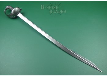 British Celtic Hilt Heavy Cavalry Sabre. Prosser Quill Point Peninsular Wars Sword #5