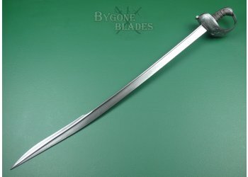 British Celtic Hilt Heavy Cavalry Sabre. Prosser Quill Point Peninsular Wars Sword #6