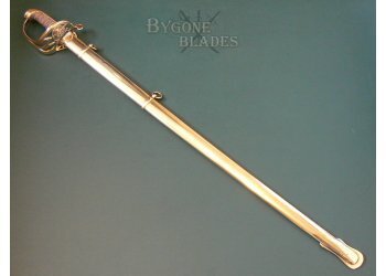 British Crimean War Period 1845 Pattern Infantry Field Officers Sword. Pillin Circa 1845-1854 #3