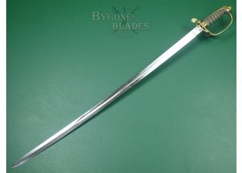British Early 1845 Pattern Crimean War Period Infantry Officers Sword. #2311015 #6