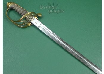 British Early 1845 Pattern Crimean War Period Infantry Officers Sword. #2311015 #7