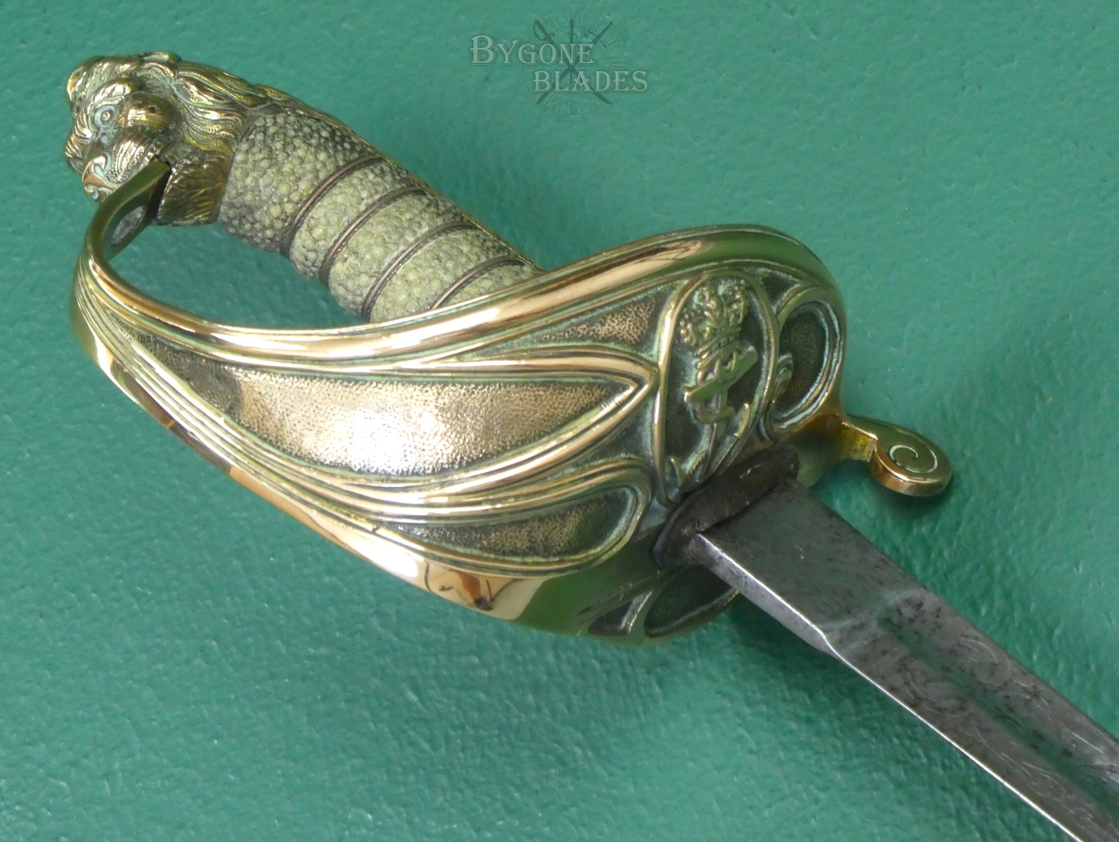 British Early 1846 Pattern Royal Navy Officers Sword. Kenning Circa 1850. #2609003 #11