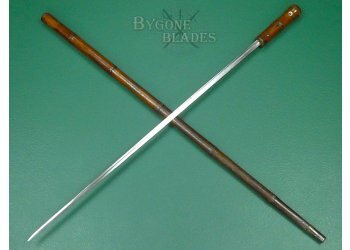 British Early 19th Century Sword Cane. #2603004 #2
