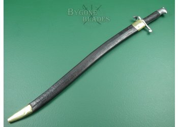 British Early Production 1856 Export Pattern Yataghan Sword Bayonet #4