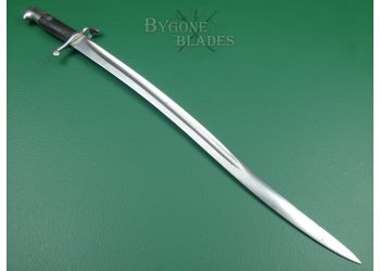 British Early Production 1856 Export Pattern Yataghan Sword Bayonet #5
