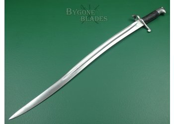 British Early Production 1856 Export Pattern Yataghan Sword Bayonet #6