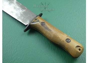 British Early Production Type D Survival Knife. Wilkinson Circa 1950s #8