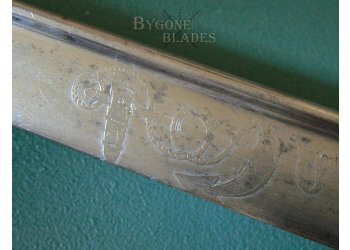 British East India Company 1827 Pattern Quill Point Naval Officers Sword #13
