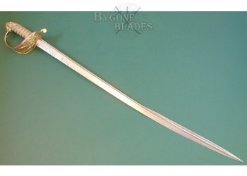 Quill Point British Naval Sword HEIC