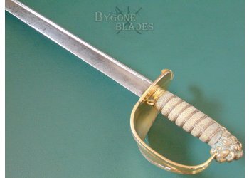 British East India Company 1827 Pattern Quill Point Naval Officers Sword #8