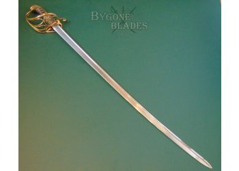 British East India Company George IV Pattern 1822 Pipe Back Infantry Sword. General John Dun  #4
