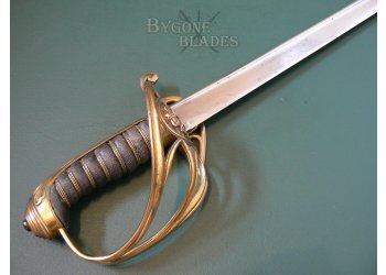 British East India Company George IV Pattern 1822 Pipe Back Infantry Sword. General John Dun  #6