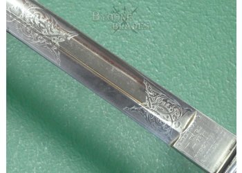 British Edward VII 1856 Pattern Royal Artillery Officers Sword. Pillin. #2511014 #16