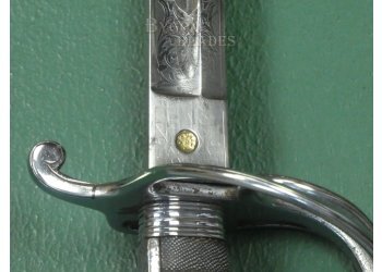 British Edward VII 1856 Pattern Royal Artillery Officers Sword. Pillin. #2511014 #17