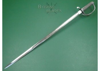 British Edward VII 1856 Pattern Royal Artillery Officers Sword. Pillin. #2511014 #6