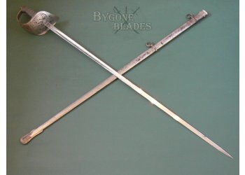Edward VII Emperor of India Officer's P1897 sword