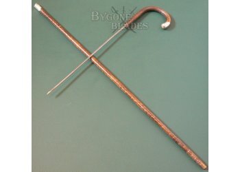 British Edwardian Sword Cane. Birmingham 1908 #2