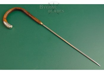 British Edwardian Sword Cane. London 1905 #7