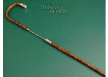 British Edwardian Sword Cane. London 1905 #10