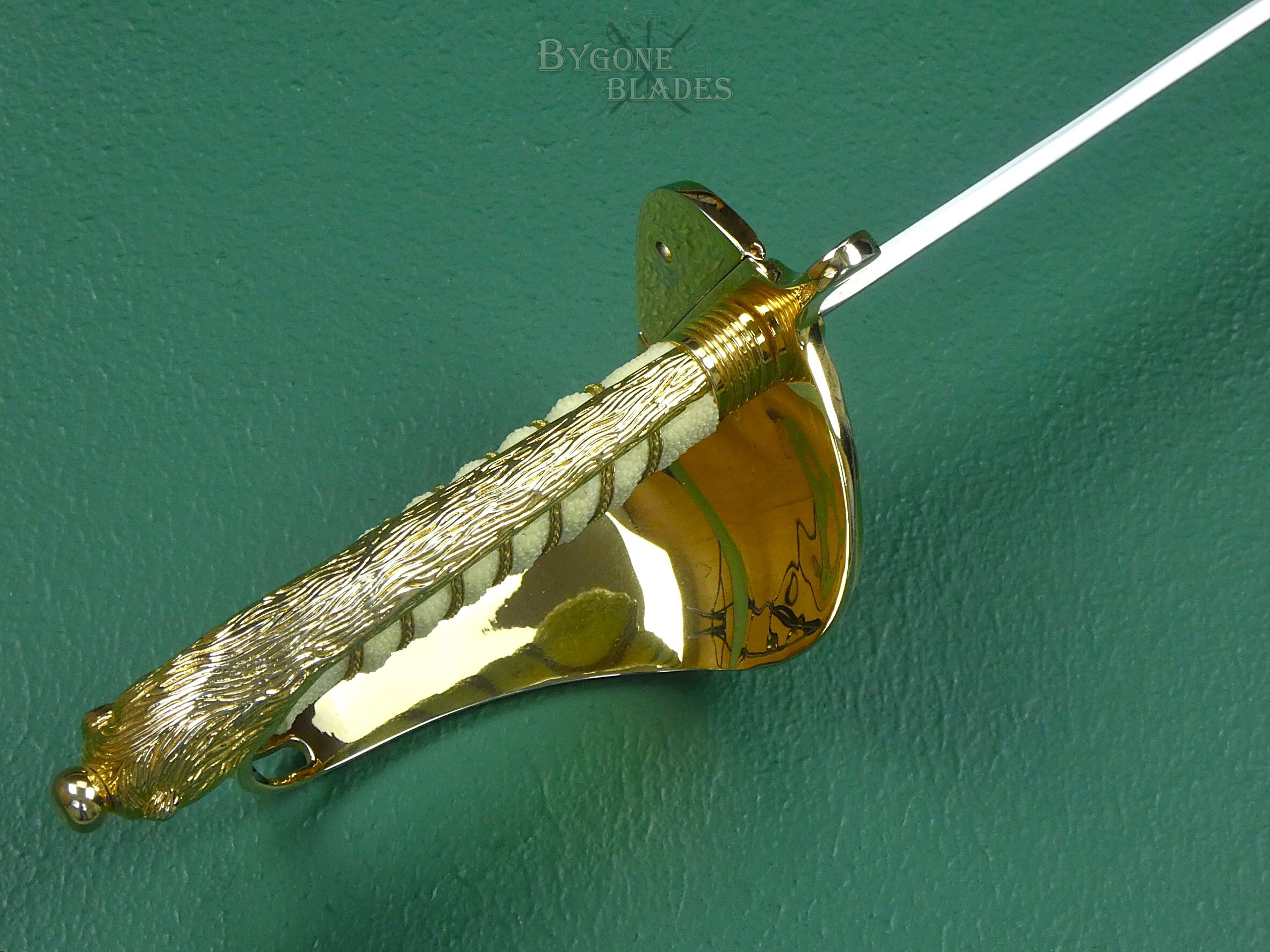 British EIIR Parade Ready Royal Navy Officers Sword. FIRMIN. #2310006 #11
