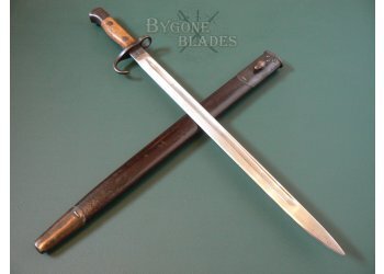 British 1907 hooked quillon bayonet 