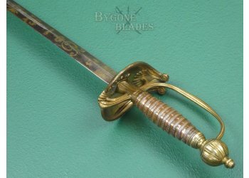 British George III Boatshell Guard Sword Circa 1800. #2311018 #15