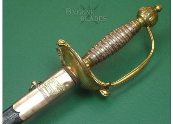 British George III Boatshell Guard Sword Circa 1800. #2311018 #5