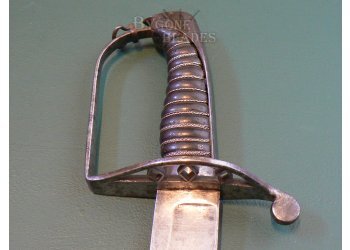 British George III Dragoon Officer&#039;s Sabre. Peninsular and Napoleonic Wars Period. #12