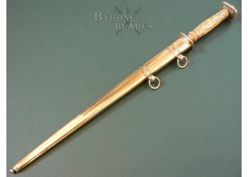 British George III Naval Dirk. Admiral Sir Roger Curtis #4