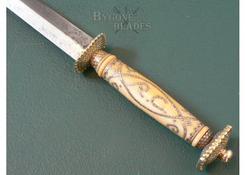 British George III Naval Dirk. Admiral Sir Roger Curtis #9