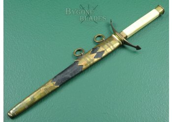 British George III Royal Navy Dirk. Circa 1770 #4