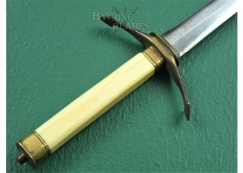 British George III Royal Navy Dirk. Circa 1770 #7