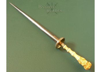 British George III Royal Navy Officers Dress Dirk #9