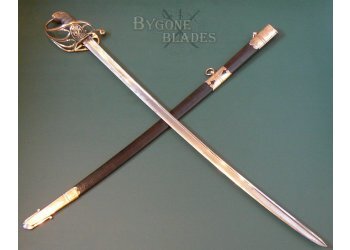 British George IV 1822 Pipe Back Sword