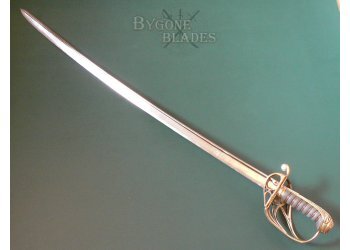British George IV 1822 Pattern Pipe-Back Infantry Officers Sword #7