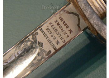 British George V Emperor of India P1897 Infantry Sword #8