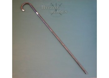 British Hallmarked Silver Mounted Sword Cane #5