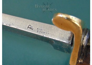 British Indian Army 1896 Pattern Mountain Battery Artillery Sabre. Mole, Birmingham #9