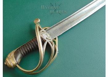 British George IV Infantry officers Non-Regulation 1822 Pattern Sword #3