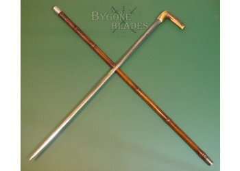 Victorian British sword cane 1879