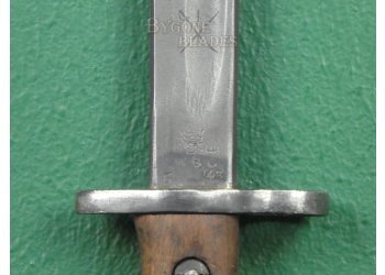 British Lanchester Sub Machine Gun Bayonet WW2. Wilkinson 1943. #2202009 #12