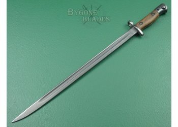 British Lanchester Sub Machine Gun Bayonet WW2. Wilkinson 1943. #2202009 #6