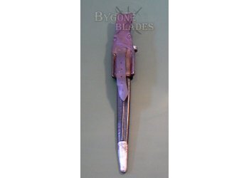 British M1888 MkII Lee Metford Rifle Bayonet and Frog #3